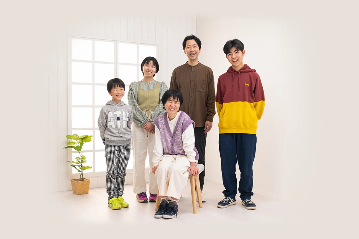 家族写真撮影